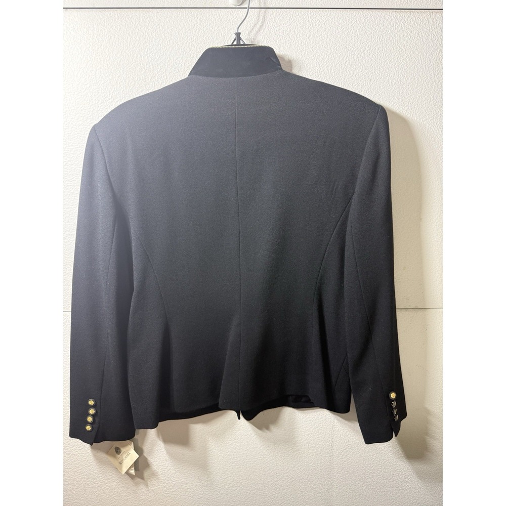 Vintage Jones New York Pure Wool Military Style Blazer NWT Size 14 - Picture 6 of 9